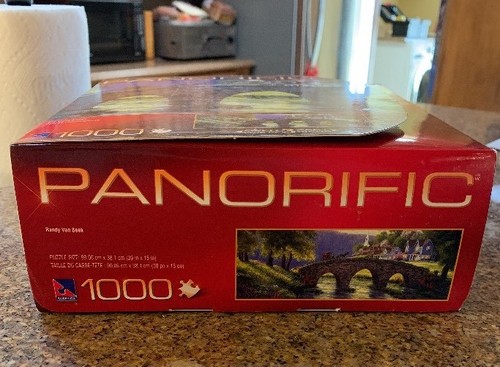 Panorific 1000 Piece Puzzle Called Old Stone Bridge from Randy Van Beek