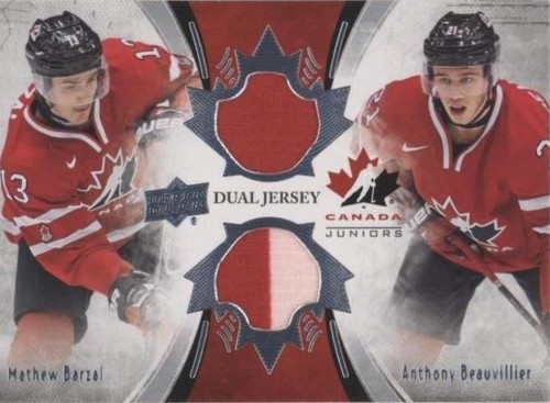 2016 Upper Deck Team Canada Juniors - Anthony Beauvillier Mathew Barzal #TCD-BB