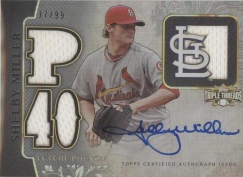 2014 Topps Triple Threads - Shelby Miller #143