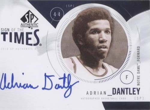 2010-11 SP Authentic - Adrian Dantley #S-AD