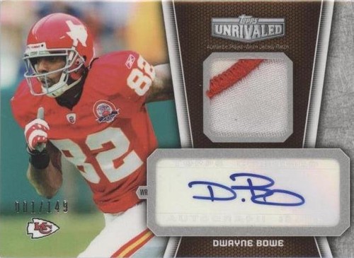 2010 Topps Unrivaled Dwayne Bowe #UAP-DBO