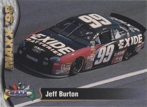 1998 Upper Deck Maxx - Jeff Burton #39