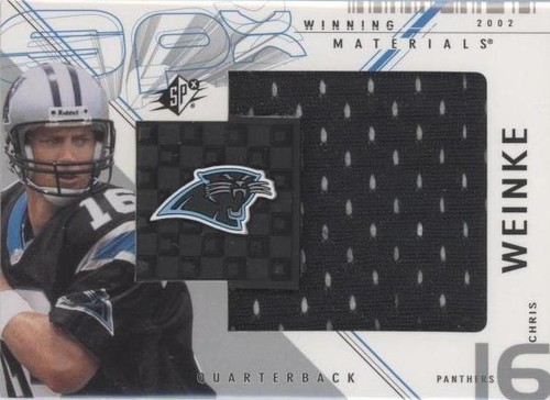 2002 SPx Chris Weinke #WM-CW