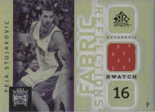 2005-06 Upper Deck NBA Reflections - Peja Stojakovic #FR-PS