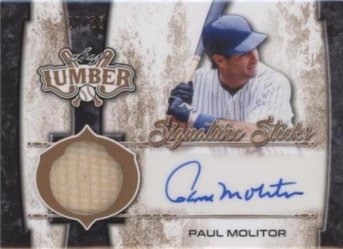 2021 Leaf Lumber - Paul Molitor #SS-PM1