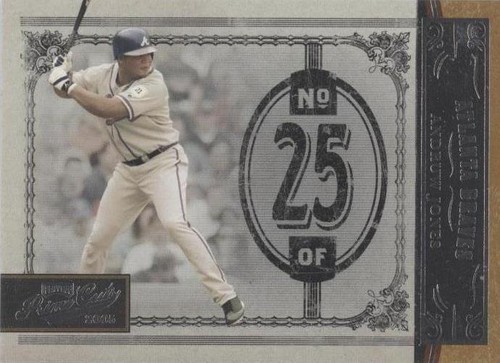 2005 Playoff Prime Cuts - Andruw Jones #76