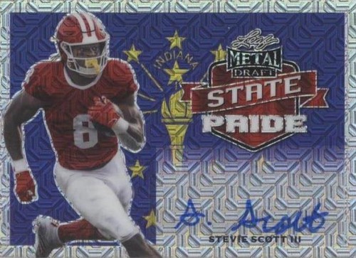 2021 Leaf Metal Draft Stevie Scott III #SP-SS3