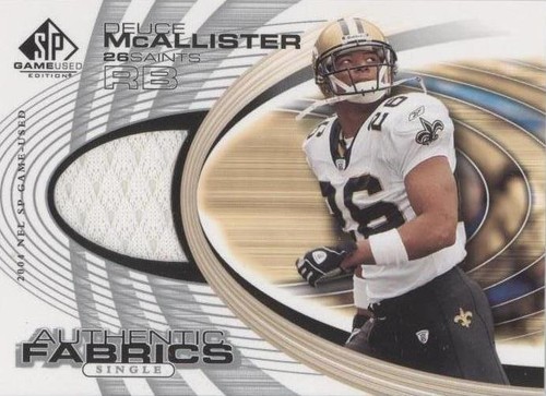 2004 SP Game Used Edition Deuce McAllister #AF-DE