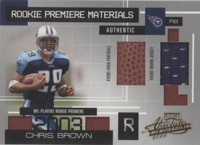 Playoff Absolute Memorabilia 2003 Chris Brown #162