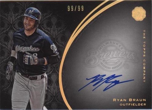 2016 Topps The Mint - Ryan Braun #FA-RB