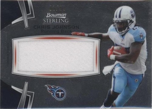 2012 Bowman Sterling Chris Johnson #BSJVR-CJ