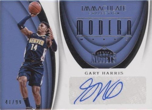 2017-18 Panini Immaculate Collection - Gary Harris #MK-GHS