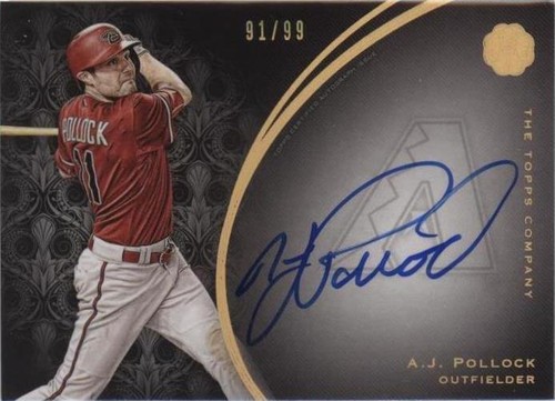2016 Topps The Mint - A.J. Pollock #FA-APO