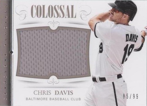 2014 Panini National Treasures - Chris Davis #6