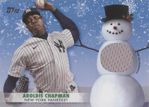 2021 Topps Holiday - Aroldis Chapman #WRC-AC
