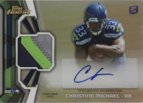 2013 Topps Finest Christine Michael #RAP-CM