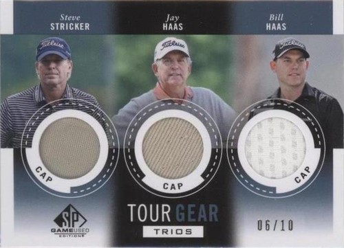 2014 SP Game Used Edition - Bill Haas Jay Haas Steve Stricker #TG3-HHS