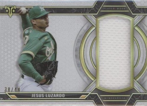 2021 Topps Triple Threads - Jesus Luzardo #SJR-JL