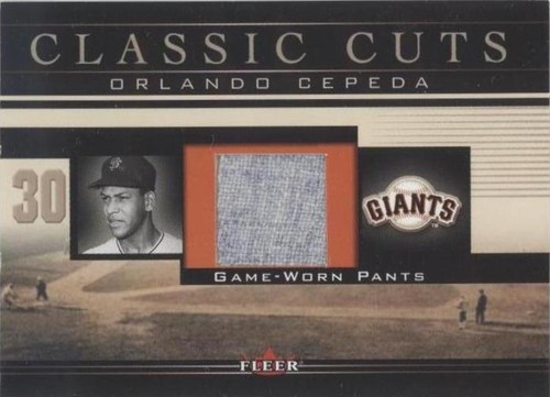2002 Fleer - Orlando Cepeda #OC-P