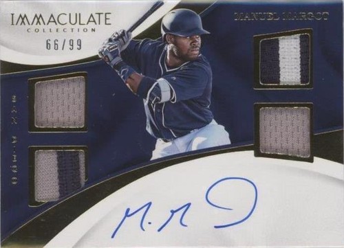 2017 Panini Immaculate Collection - Manny Margot #QAM-MM
