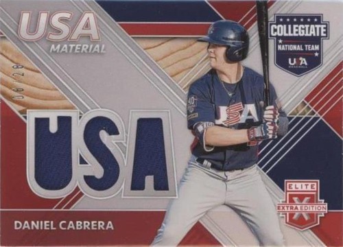 2020 Panini Elite Extra Edition - Daniel Cabrera #USAM-DC