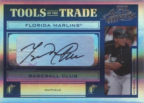 2004 Playoff Absolute Memorabilia - Miguel Cabrera #TT-94