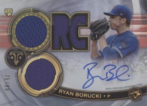 2019 Topps Triple Threads - Ryan Borucki #RFPAR-RB