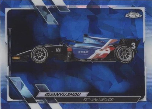 2021 Topps Chrome Sapphire Edition Formula 1 - Zhou Guanyu #119