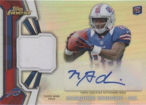 2013 Topps Finest Marquise Goodwin #RAP-MGO