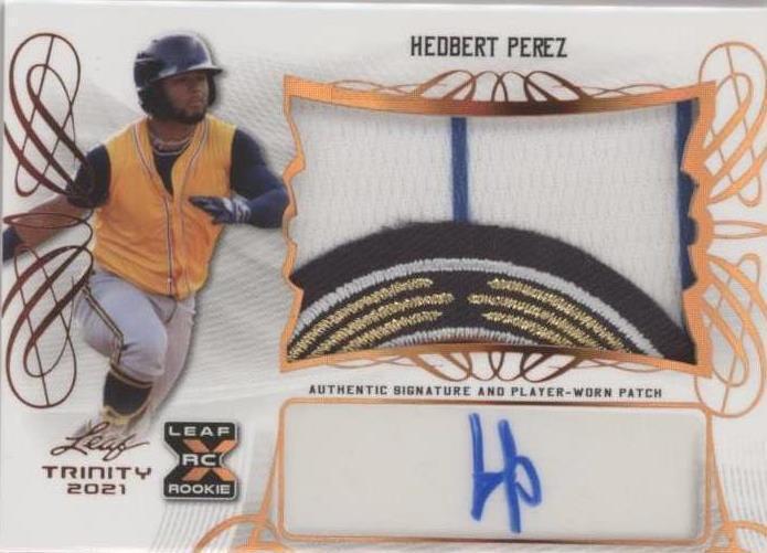 2021 Leaf Trinity - Hedbert Perez #PA-HP1