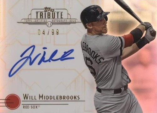 2014 Topps Tribute - Will Middlebrooks #TA-WMI