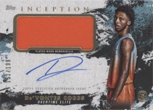 2021-22 Topps Inception OTE Overtime Elite - De'Vontes Cobbs #IAPC-DC2