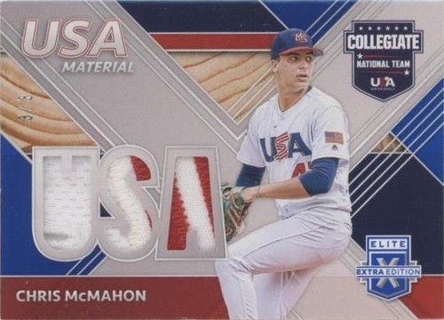 2020 Panini Elite Extra Edition - Chris McMahon #USAM-CH