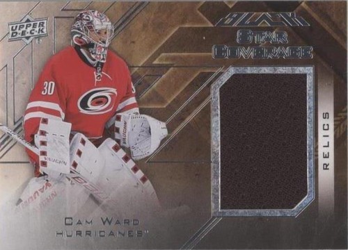 2015-16 UD Black - Cam Ward #SCOV-CW