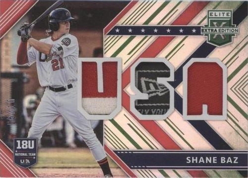 2018 Panini Elite Extra Edition - Shane Baz #USAM-SB