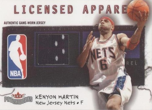 2003-04 Fleer Patchworks - Kenyon Martin #LA-KM