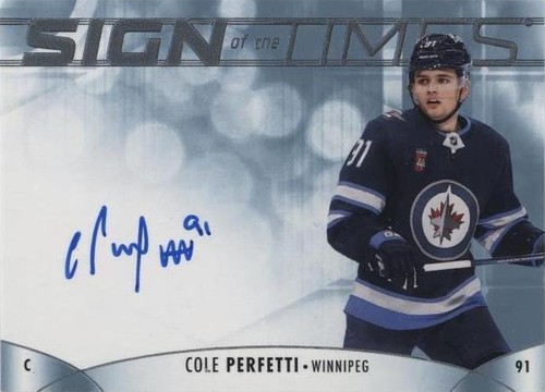 2023-24 Sp Authentic - Cole Perfetti #SOTT-PE