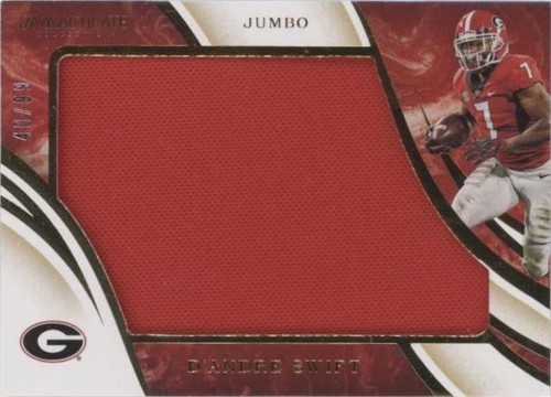 2020 Panini Immaculate Collection Collegiate D'Andre Swift #9