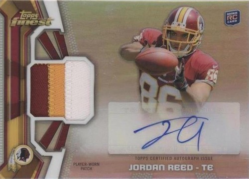 2013 Topps Finest Jordan Reed #RAP-JRE