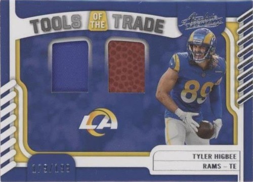 2022 Panini Absolute Tyler Higbee #TTD-20