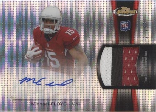 2012 Topps Finest Michael Floyd #RAP-MF