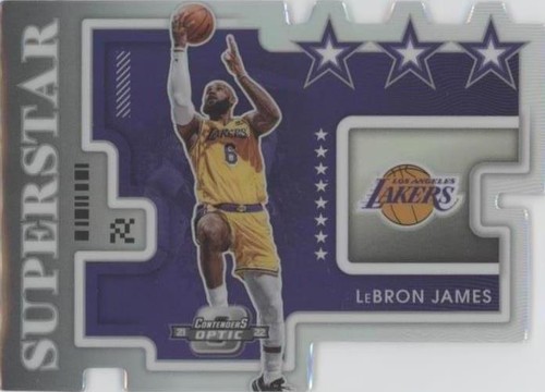 2021-22 Contenders Optic LEBRON JAMES Season Ticket Silver 2021-22 Contenders Optic LEBRON JAMES Season Ticket Silver