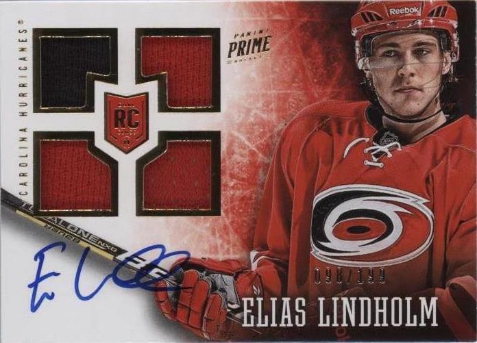 2013-14 Panini Prime - Elias Lindholm #169
