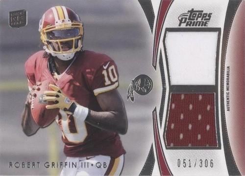 2012 Topps Prime Robert Griffin III #DR-RG