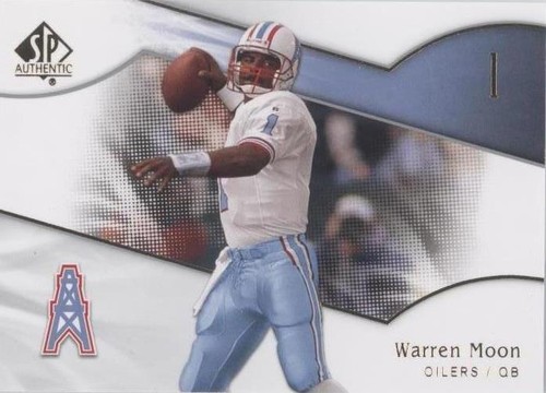 2009 SP Authentic Warren Moon #112