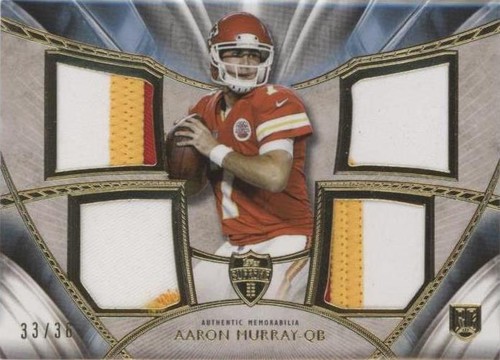 2014 Topps Supreme Aaron Murray #SRQP-AMU