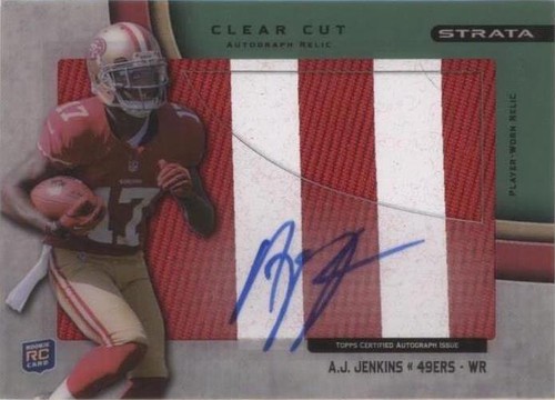 2012 Topps Strata A.J. Jenkins #CCAR-AJ