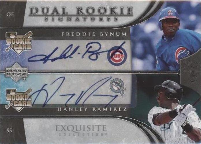2006 Upper Deck Exquisite Collection - Freddie Bynum Hanley Ramirez #72