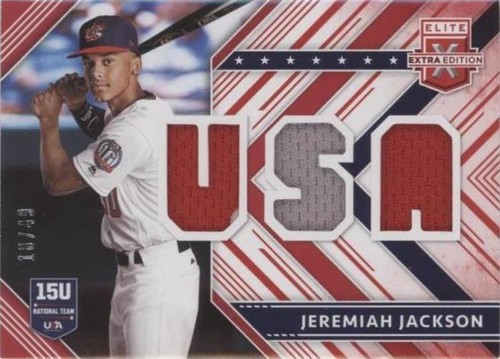 2018 Panini Elite Extra Edition - Jeremiah Jackson #USAM-JJ