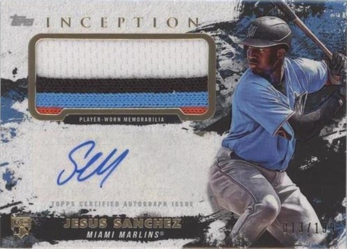 2021 Topps Inception - Jesus Sanchez #APC-JS